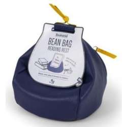 Bean Bag Pufa z kieszonką pod książkę/tablet grana - 1