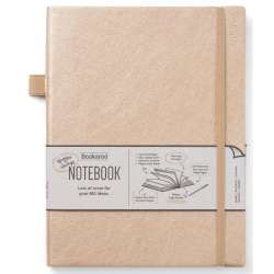 Bookaroo Notatnik Journal duży - Złoty - 1