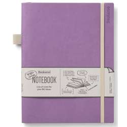 Bookaroo Notatnik Journal duży - Jasny fiolet