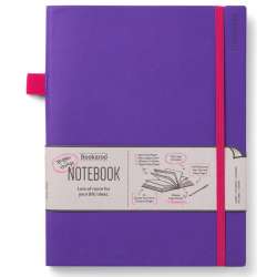 Bookaroo Notatnik Journal duży - Fioletowy