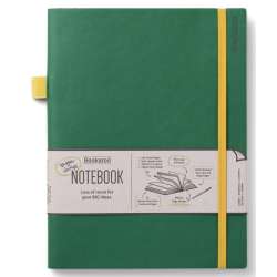 Bookaroo Notatnik Journal duży - ciemna zieleń - 1
