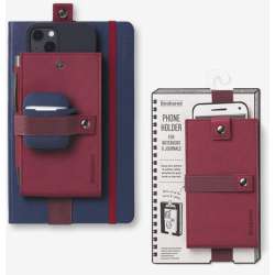 Bookaroo Phone Holder bordowy - uchwyt na smartfon