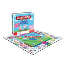 Monopoly Junior - Świnka Peppa WINNING MOVES (WM027601) - 1