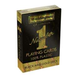 WADDINGTONS NO. 1 Black and Gold Deck 00755 (WM00755-EN1-12)