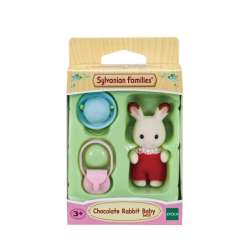 Sylvanian Families Dziecko królików z czekoladowymi uszkami (05405) - 1