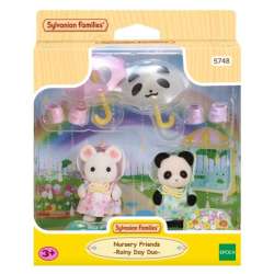 Sylvanian Families Przedszkole Spacer z parasolkami Baby Trio 5748 p6 (05748)