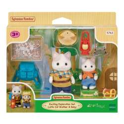 Sylvanian Families Exciting Exploration Set - Kotki Latte Brother i Baby 5763 (05763)