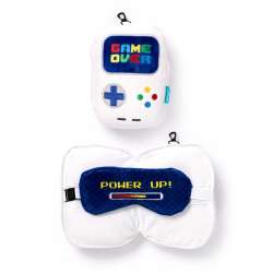 Poduszka podróżna i maska na oczy Gra skończona