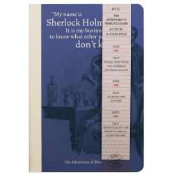 Pulteney Press Notatnik A5 linia - Sherlock Holmes