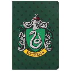 Harry Potter Notatnik A5 linia Herb Slytherinu