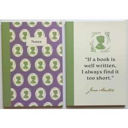 Jane Austen Notatnik A6 linia 2szt