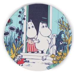 Muminki Podkładka pod kubek - Mama, Tata i Mała Mi