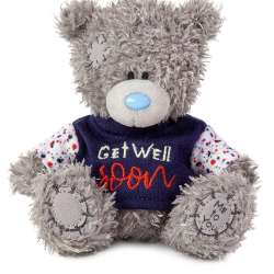 Miś - Get Well Soon w koszulce 11cm - 1