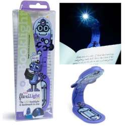 Flexilight Pals Robot Purple - Lampka do książki - 1