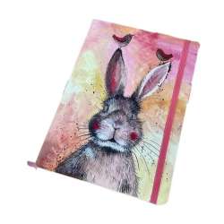 Notatnik z gumką A5 LCN19 Królik Hannah - 1