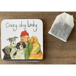 Podkładka pod kubek C154 Crazy Dog Lady Psiara - 1