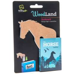 WoodLand Horse drewniana zakładka do książki - koń