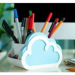 Cloud Notes Organizer na biurko z notesem Chmurka