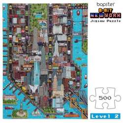 Puzzle 500 8-BIT Nowy Jork - 1