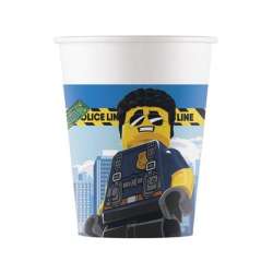 Kubeczki papierowe Lego City 200ml 8szt (93511)