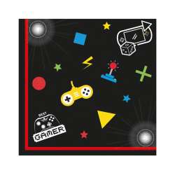 Serwetki papierowe Gaming Party 33x33cm 20szt