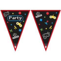 Banner Gaming Party flagi 230cm - 1