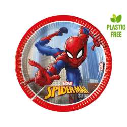 Talerzyki papierowe Spiderman 20cm 8szt - 1
