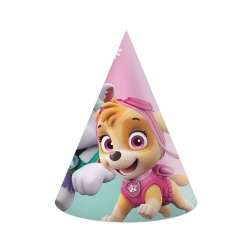 Czapeczki papierowe Paw Patrol Skye & Everest 6szt