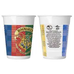 Kubeczki plastikowe Harry Potter MIX 200ml 8szt (94832) - 1