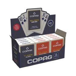 Karty Poker Jumbo niebieskie 1x55 CARTAMUNDI (GXP-704142) - 1