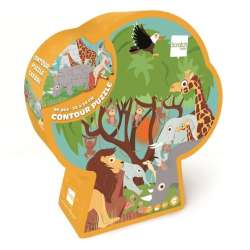 Puzzle 60 konturowe Safari - 1