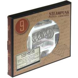 Łamigłówki metalowe 9 szt Steampunk brązowy G3 (GXP-705597)