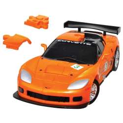 Puzzle 3D Cars - Corvette C6R - poziom 3/4 G3 - 1
