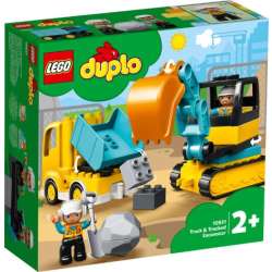 Klocki DUPLO 10931 Ciężarówka i koparka gąsienicowa (GXP-733274) - 1