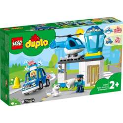 Klocki DUPLO 10959 Posterunek policji i helikopter (GXP-814385) - 1