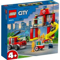 Klocki City 60375 Remiza strażacka i wóz strażacki (GXP-854762) - 1