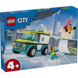 LEGO 60403 CITY Karetka i snowboardzista p8 (LG60403) - 1