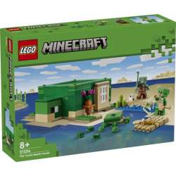 Klocki Minecraft 21254 Domek na plaży żółwi (GXP-904537) - 1