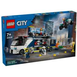 Klocki City 60418 Policyjna ciężarówka z laboratorium kryminalnym (GXP-904384)