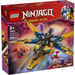 LEGO 71833 NINJAGO Ras i burzowy superodrzutowiec Arina p3 (LEGO71833)