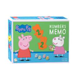 Memory dla dzieci Gra Pamięciowa Liczby Peppa - 1