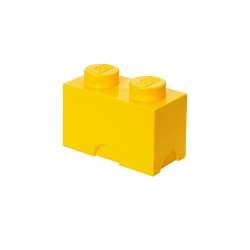 Lego pojemnik klocek dwójka żółty (40021732)