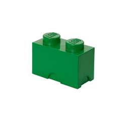 Lego pojemnik klocek dwójka zielony (40021734) - 1