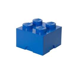 Pojemnik LEGO Brick 4 Niebieski (40031731) - 1