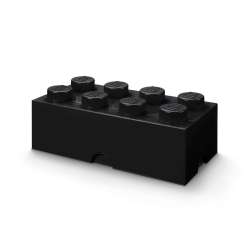 Lego pojemnik klocek ósemka czarny (4004) - 1