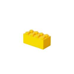 Lego pudełeczko klocek ósemka żółty (40121732) - 1