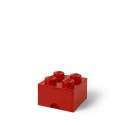 Szuflada klocek LEGO Brick 4 Czerwony (40051730)