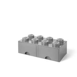 Szuflada klocek LEGO Brick 8 Szary (40061740)