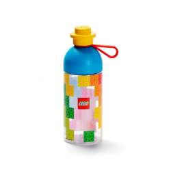 Przezroczysta butelka LEGO 500ml Iconic (40420800)