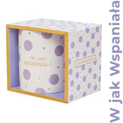 Kubek prezentowy W jak Wspaniała - 1